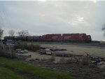 CP 2242 & 2202 with 3x Tank Cars
